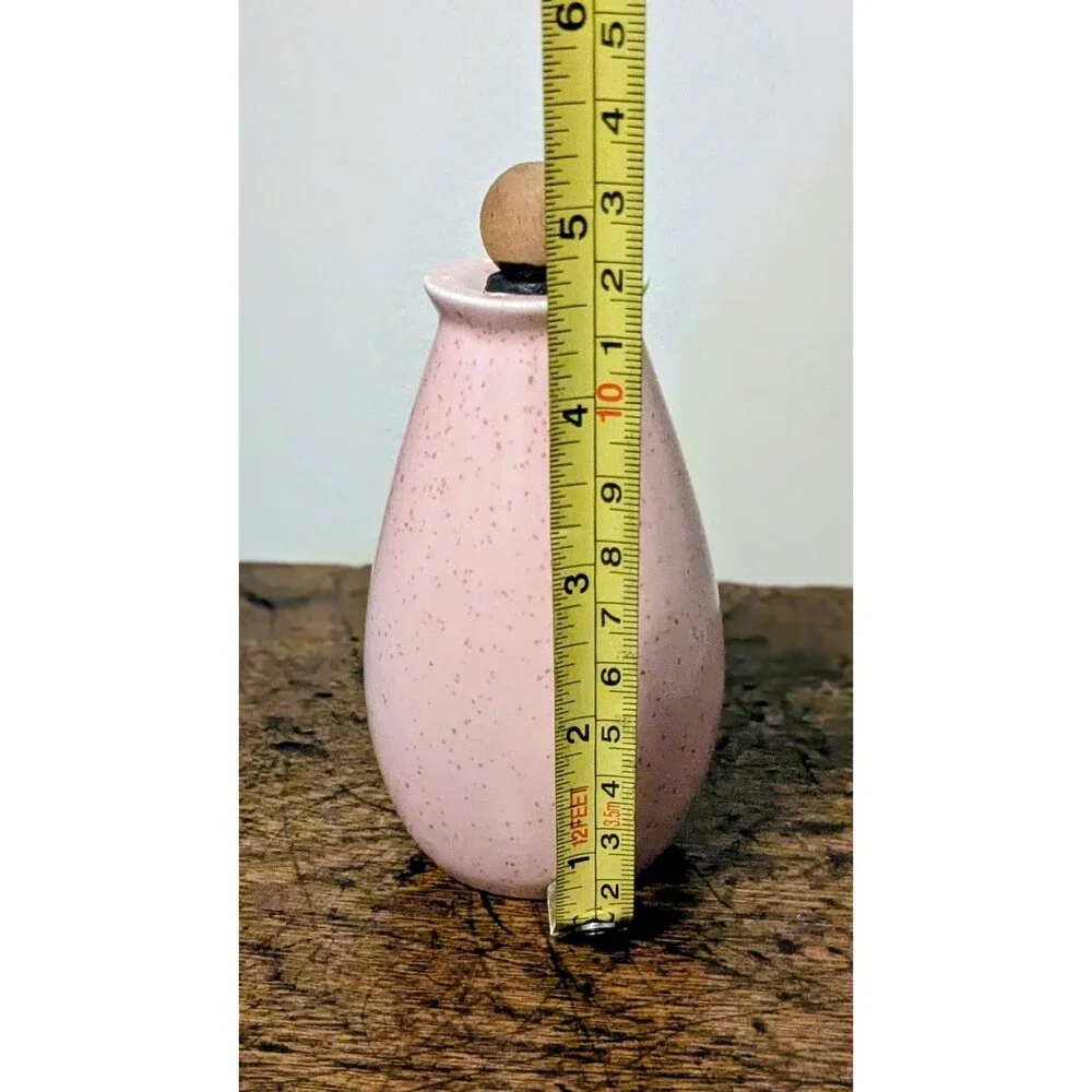 Vintage Vernon Ware Tickled Pink 9-Piece Lot - Mid-Century Modern Atomic Pink